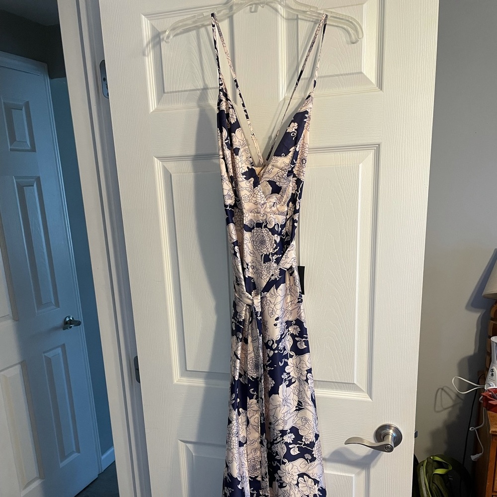 Lulu’s Satin Maxi Dress